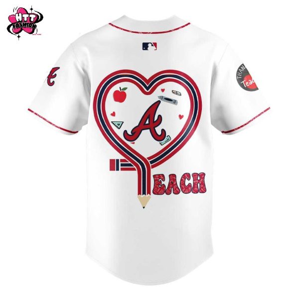 Atlanta Braves Teacher Appreciation Night 2025 Baseball Jersey
