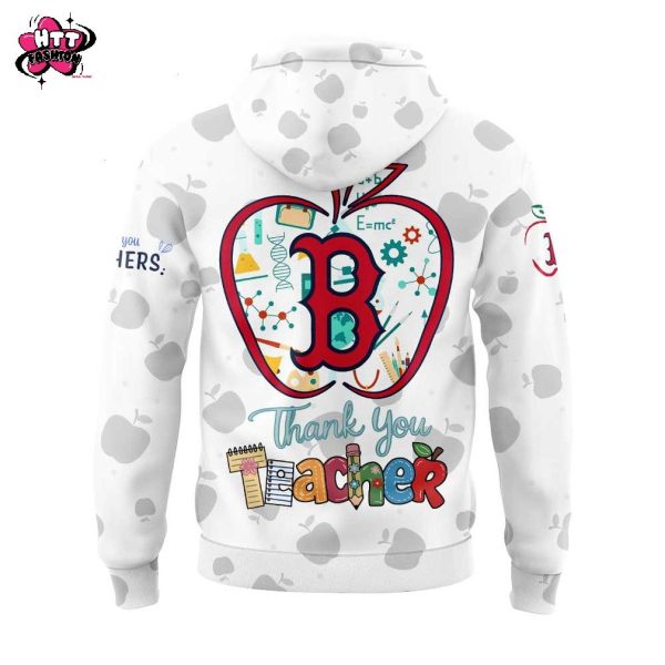 Boston Red Sox Happy Teacher Appreciation Day 2025 Hoodie