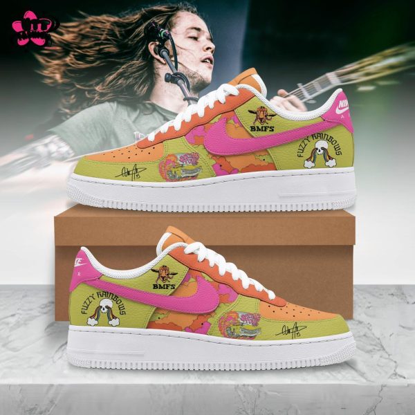 Fuzzy Rainbows For Fans 2025 Air Force 1 Sneakers