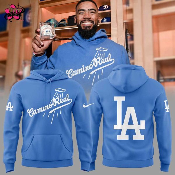 Los Angeles Dodgers x Teoscar Hernandez Camino Real 2025 Hoodie