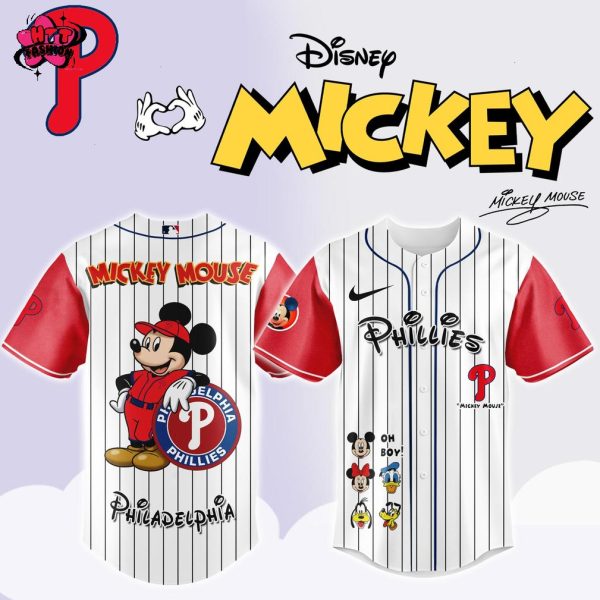 MLB Team Mix Mickey Mouse 2025 Limited Edition Baseball Jersey