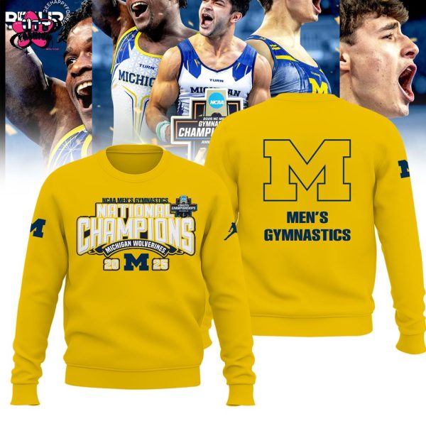 Michigan Wolverines 2025 NCAA Men’s Gymnastics National Champions T-Shirt