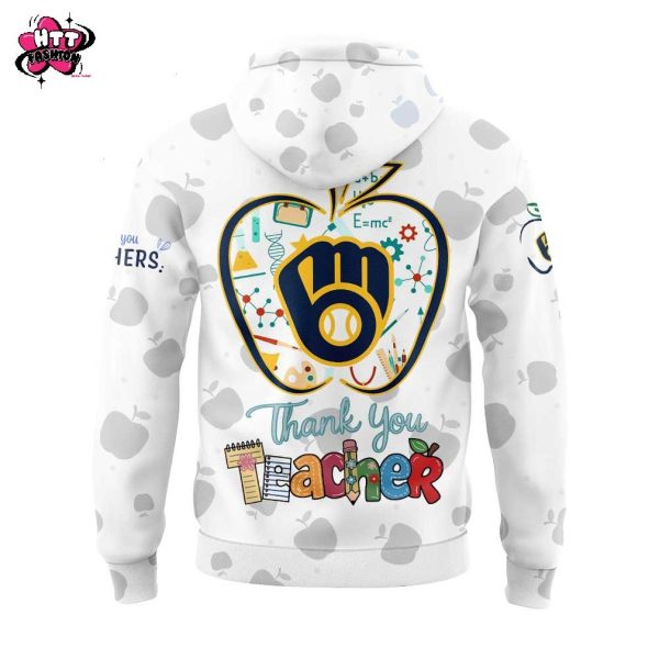 Milwaukee Brewers Happy Teacher Appreciation Day 2025 Hoodie