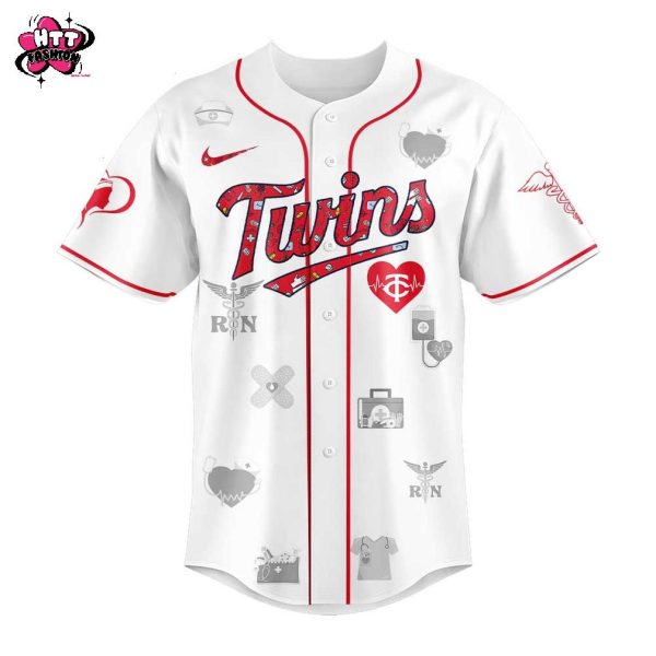 Minnesota Twins Nurses Appreciation Night 2025 Special New Baseball Jersey