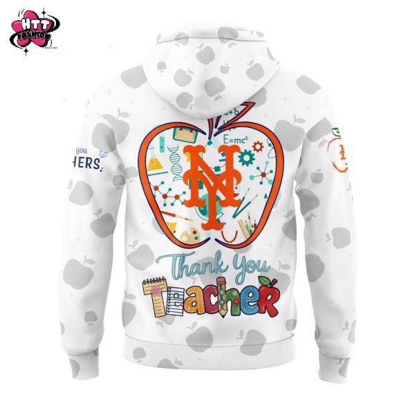 New York Mets Happy Teacher Appreciation Day 2025 Hoodie