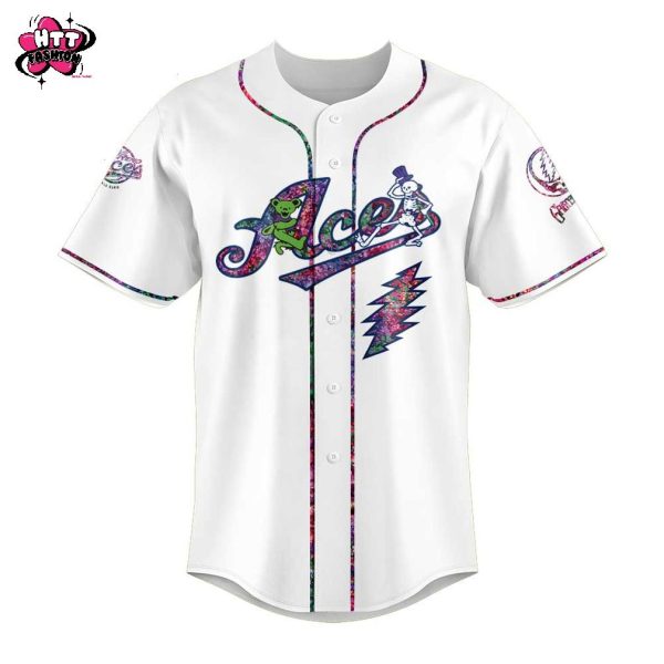 Reno Aces Grateful Dead Night 2025 Limited Edition Baseball Jersey