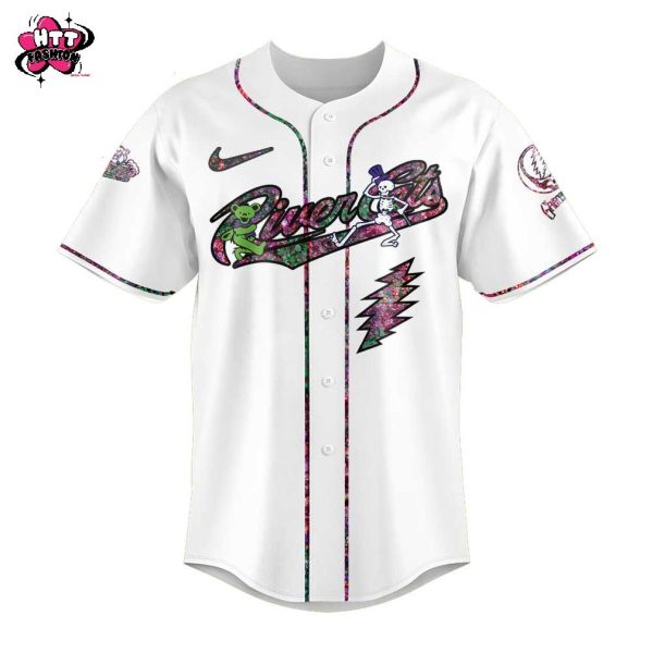 Sacramento River Cats Grateful Dead Night 2025 Limited Edition Baseball Jersey