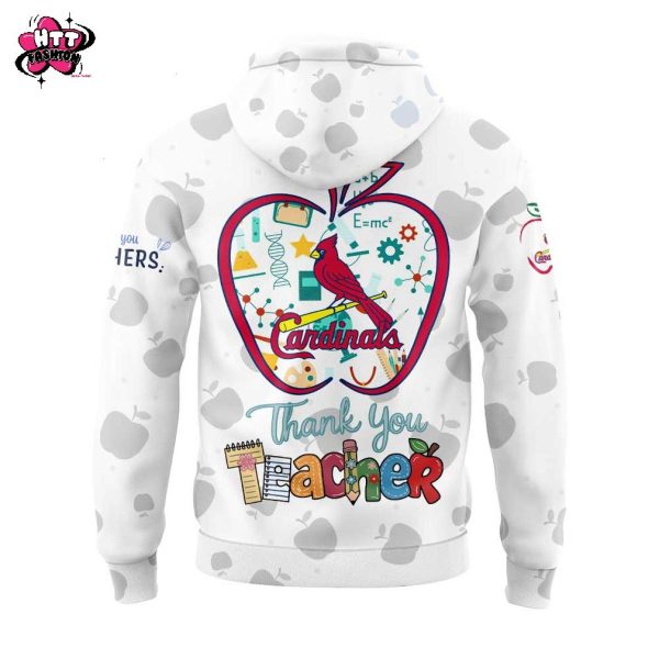 St.Louis Cardinals Happy Teacher Appreciation Day 2025 Hoodie