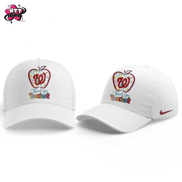 Washington Nationals Happy Teacher Appreciation Day 2025 Hoodie