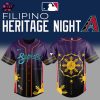 Arizona Diamondbacks Filipino Heritage Night 2025 Special New Baseball Jersey