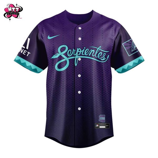 Arizona Diamondbacks MLB City Connect 2025 Purple Baseball Jersey