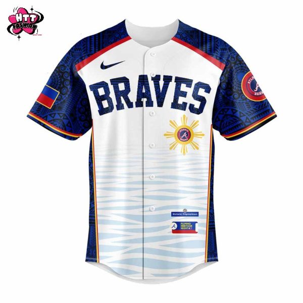 Atlanta Braves Filipino Heritage Night Special New 2025 Baseball Jersey