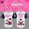 Atlanta Braves Snoopy Happy Father’s Day 2025 Baseball Jersey