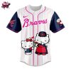 Atlanta Braves Hello Kitty Happy Mother's Day 2025 Baseball Jersey