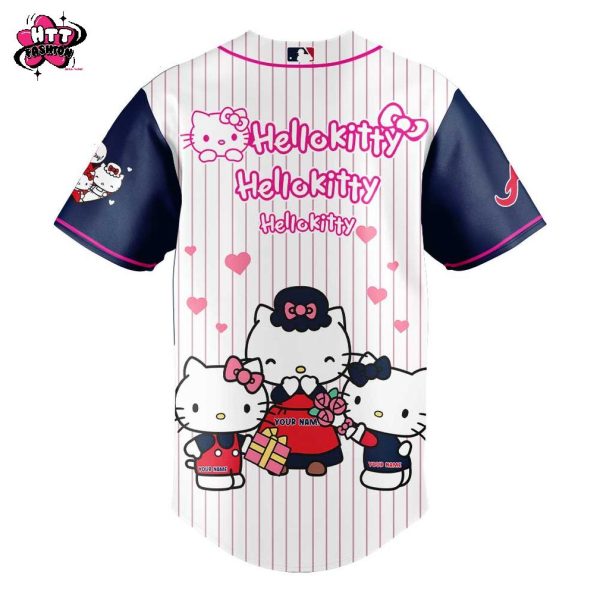 Atlanta Braves Hello Kitty Happy Mother’s Day 2025 Baseball Jersey
