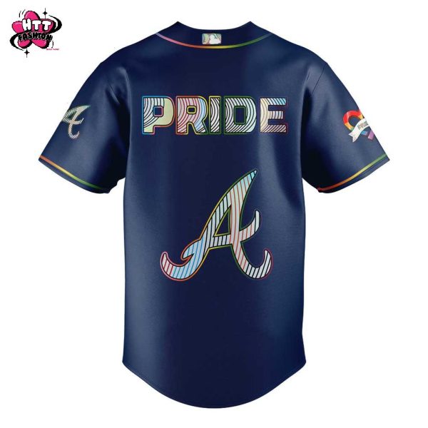 Atlanta Braves LGBT Pride Night 2025 Baseball Jersey