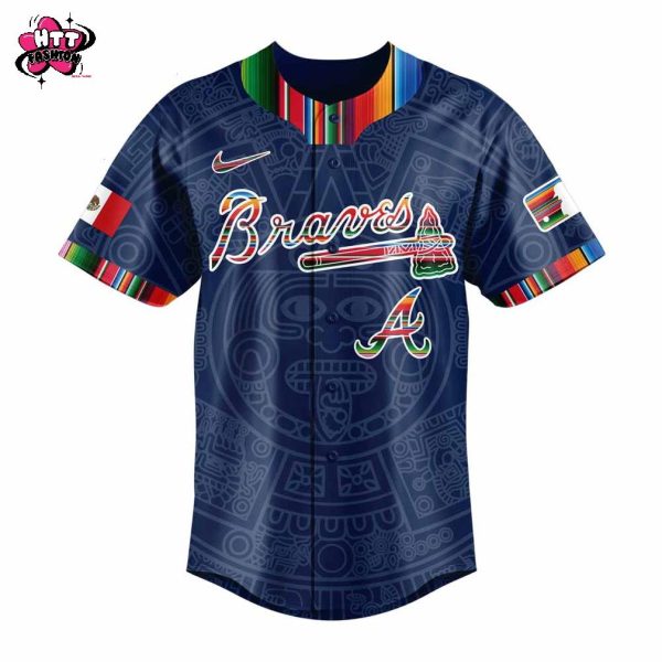 Atlanta Braves Mexican Heritage Night 2025 Baseball Jersey