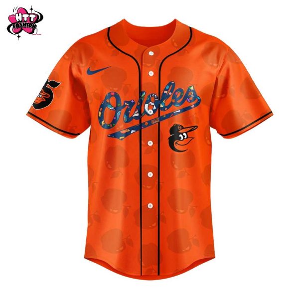 Baltimore Orioles TEACHER APPRECIATION NIGHT 2025 Limited Edition Orange Baseball Jersey