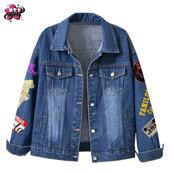 Barry Manilow Just A Showgirl Who Loves 2025 Denim Jacket
