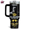 Bat Dad Gotham City Knight Of Fathers Custom Name Stanley Tumbler 40oz