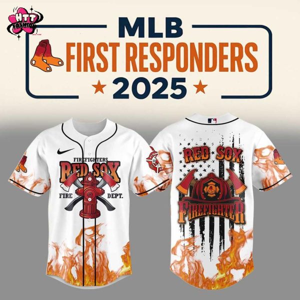 Boston Red Sox MLB First Responders Night 2025 Baseball Jersey