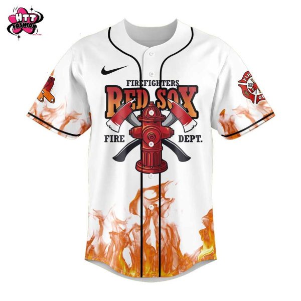 Boston Red Sox MLB First Responders Night 2025 Baseball Jersey
