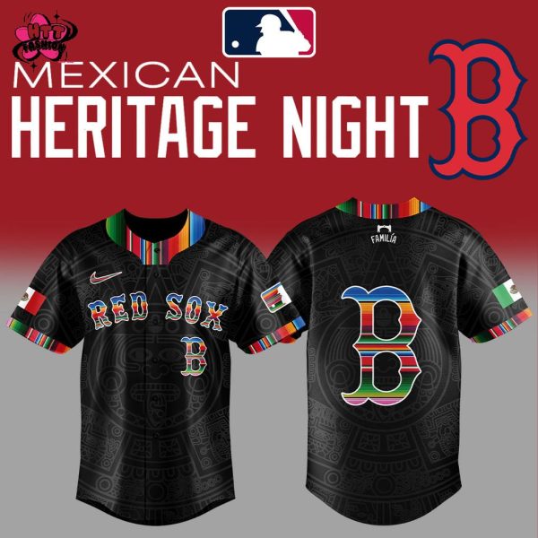 Boston Red Sox MLB Mexican Heritage Night 2025 Baseball Jersey