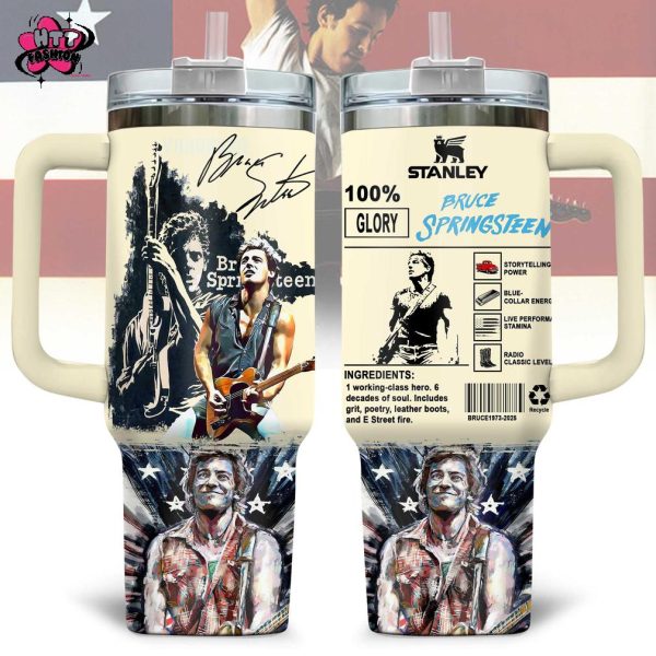 Bruce Springsteen For Fans 2025 Stanley Tumbler 40oz