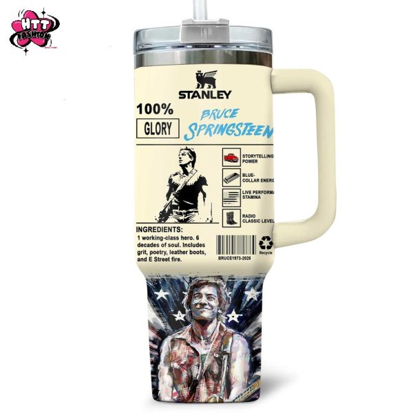 Bruce Springsteen For Fans 2025 Stanley Tumbler 40oz