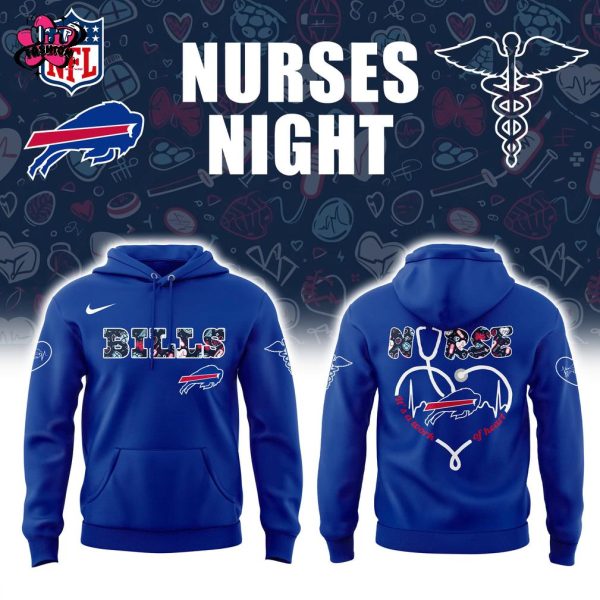 Buffalo Bills NFL Nurses Appreciation Night 2025 Hoodie