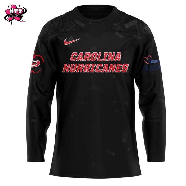 Carolina Hurricanes Teacher Appreciation Night 2025 Hockey Jersey