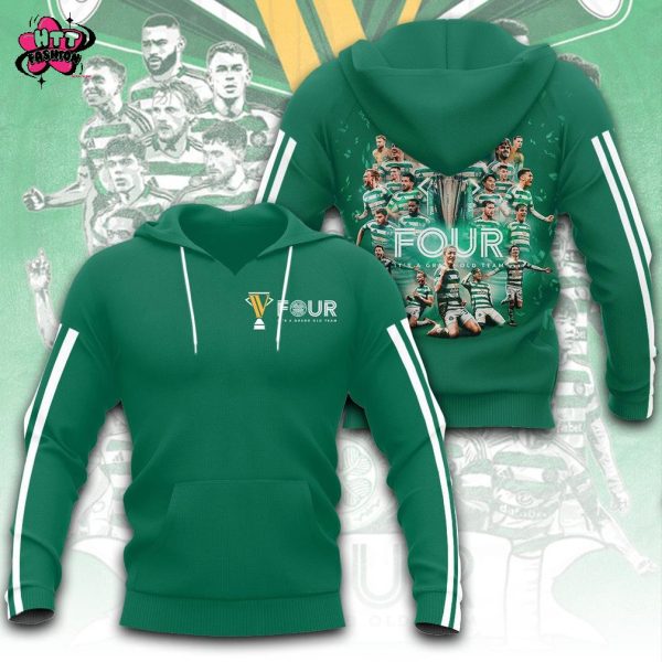 Celtic FC 2024-2025 Champions IV It’s A Grand Old Team Green T-Shirt