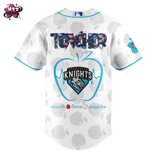 Charlotte Knights Teacher Appreciation Night 2025 Baseball Jersey
