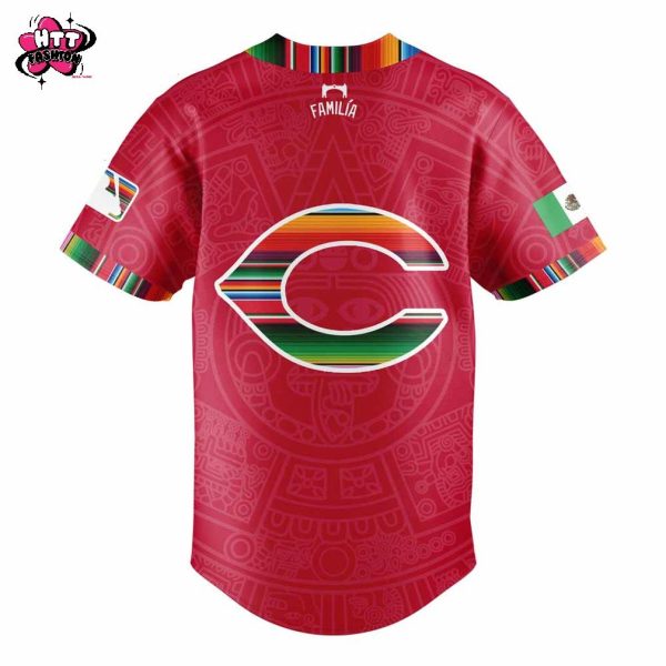 Cincinnati Reds Mexican Heritage Night 2025 Baseball Jersey