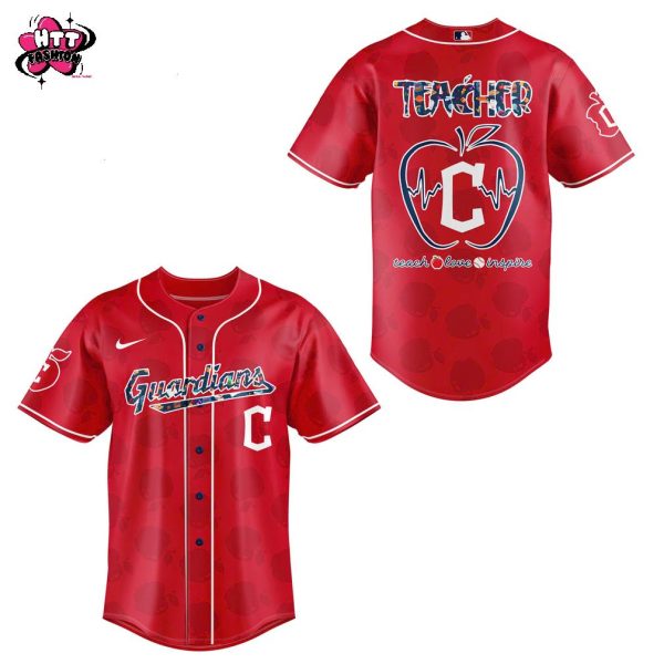 Cleveland Guardians MLB Teacher Appreciation Night 2025 Special New Baseball Jersey