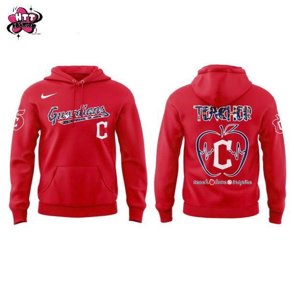 Cleveland Guardians MLB Teacher Appreciation Night 2025 Special New Hoodie
