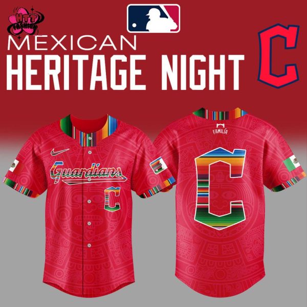 Cleveland Guardians Mexican Heritage Night 2025 Baseball Jersey