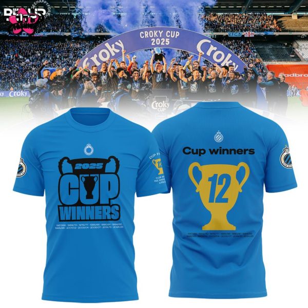 Club Brugge KV 2025 Cup Winners 12 Limited Edition Hoodie