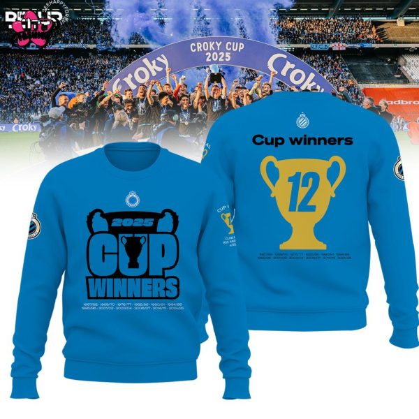 Club Brugge KV 2025 Cup Winners 12 Limited Edition Hoodie