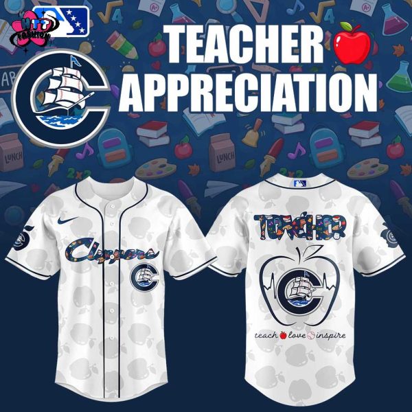 Columbus Clippers Teacher Appreciation Night 2025 Baseball Jersey