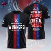 Crystal Palace F.C Emirates FA Cup Champions Winners 2025 T-Shirt