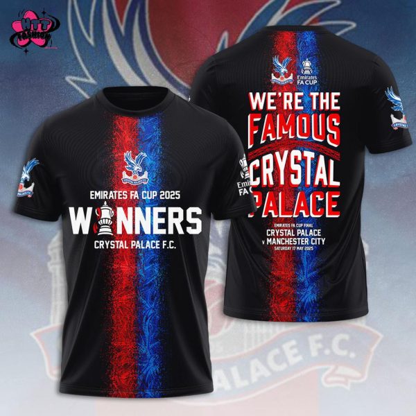 Crystal Palace F.C Emirates FA Cup We’re The Famous T-Shirt
