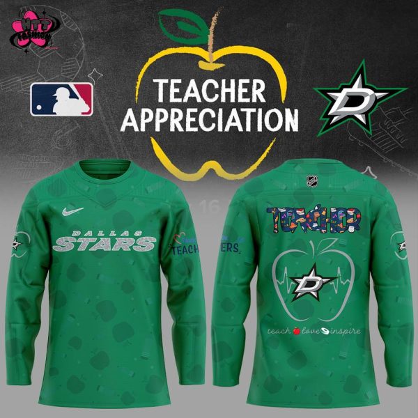 Dallas Stars Teacher Appreciation Night 2025 Hockey Jersey