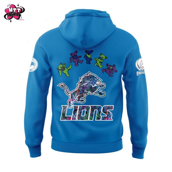 Detroit Lions Grateful Dead Night 60th Anniversary 2025 Hoodie