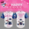 Atlanta Braves Snoopy Happy Father’s Day 2025 Baseball Jersey