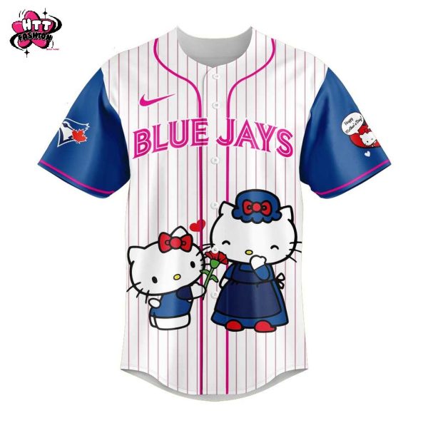 Detroit Tigers Hello Kitty Happy Mother’s Day 2025 Baseball Jersey