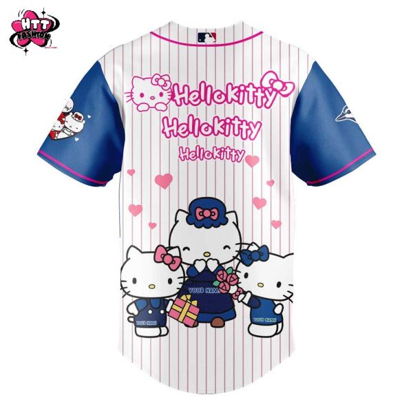 Detroit Tigers Hello Kitty Happy Mother’s Day 2025 Baseball Jersey