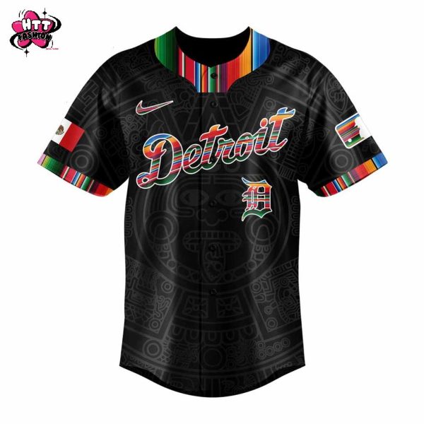 Detroit Tigers MLB Mexican Heritage Night 2025 Baseball Jersey