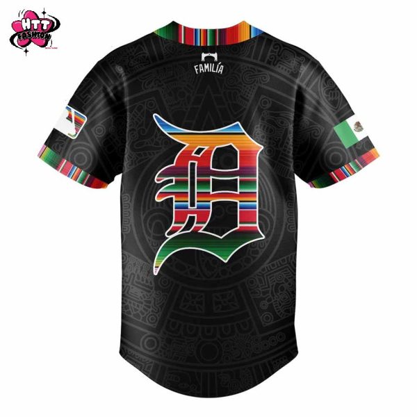 Detroit Tigers MLB Mexican Heritage Night 2025 Baseball Jersey