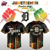 Detroit Tigers MLB X Juneteenth Freedom Day June 19th 2025 Baseball Jersey